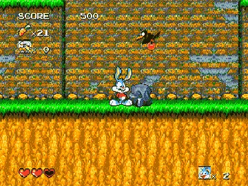 Tiny Toon Adventures - Buster's Hidden Treasure (Europe) screen shot game playing